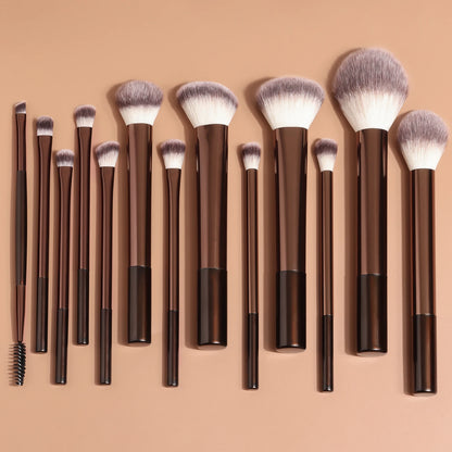 Makeup Brush Set - 13 pieces