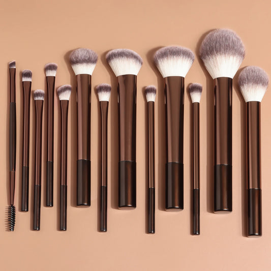 Makeup Brush Set - 13 pieces