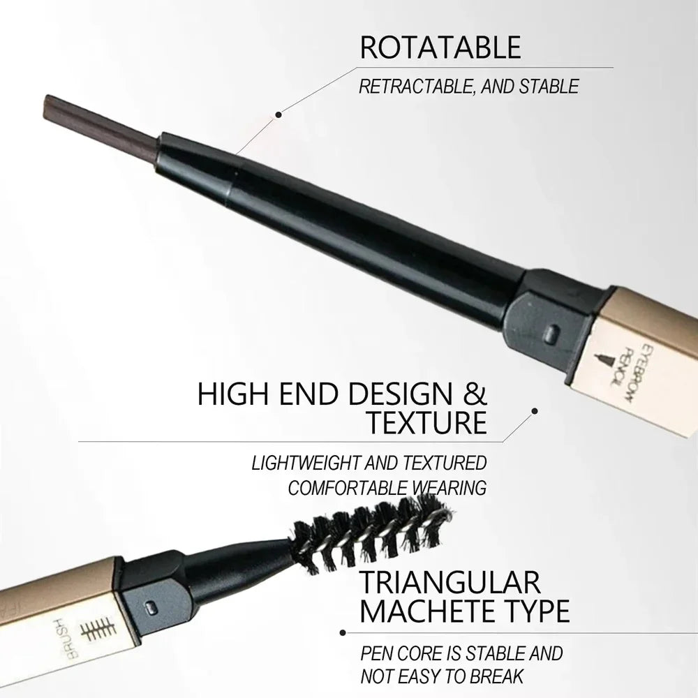 Double Head Eyebrow Pencil - Waterproof