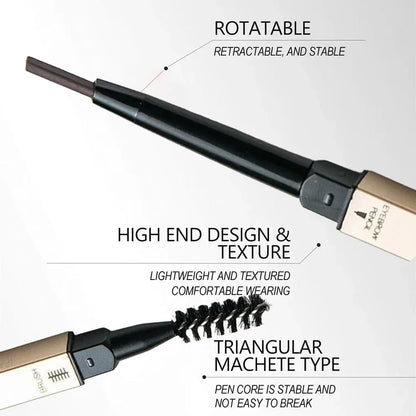 Double Head Eyebrow Pencil - Waterproof